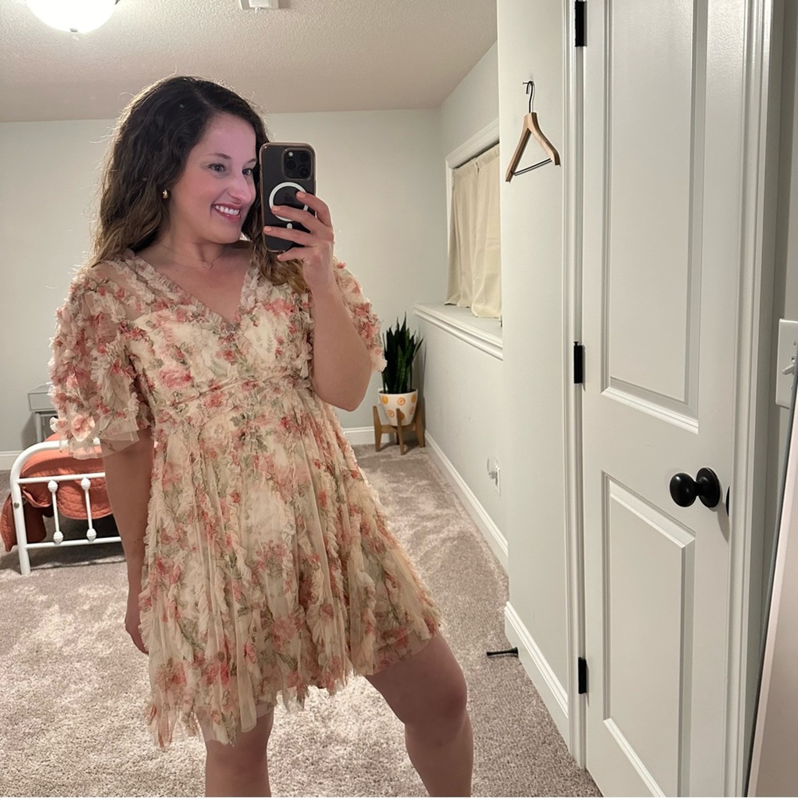Needle & Thread Pink Tulle Ethereal Mini Dress 6 — image 3 of 8